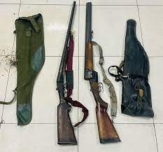 Vận động 2 thành viên của Hội săn bắn du lịch tỉnh giao nộp súng săn